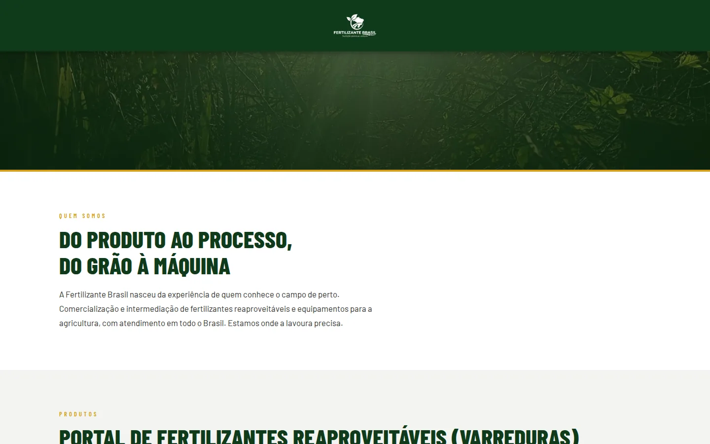 Fertilizante Brasil: o catálogo