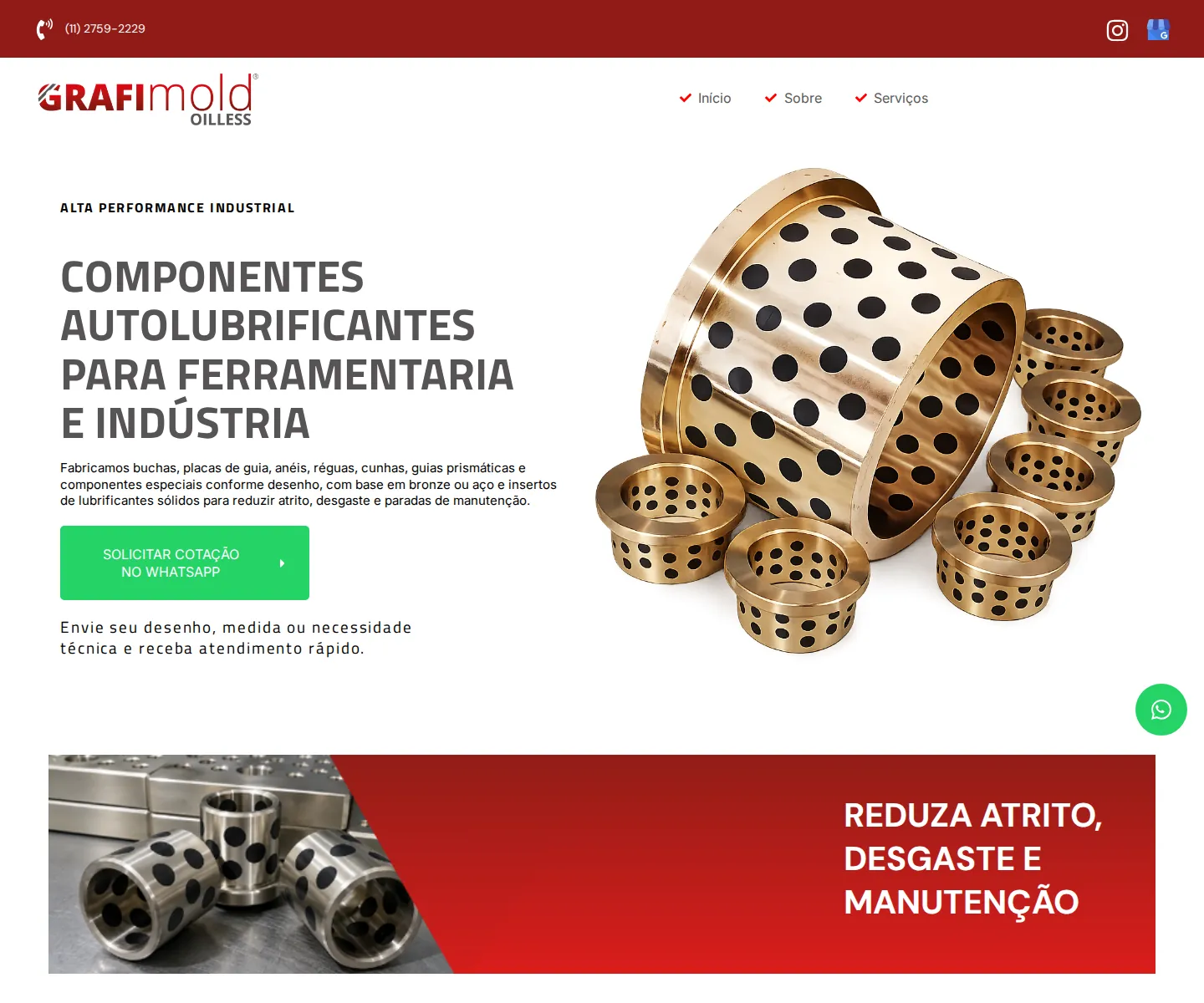 Home do site da GrafiMold