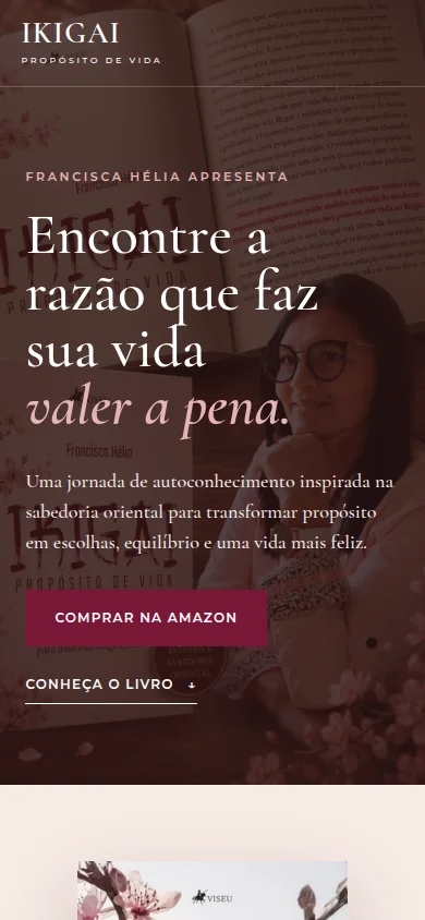 Ikigai Kaizem: no celular