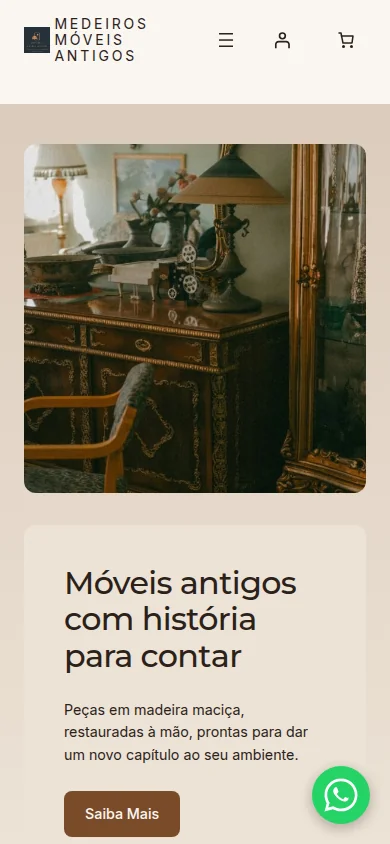 Medeiros Móveis Antigos: no celular