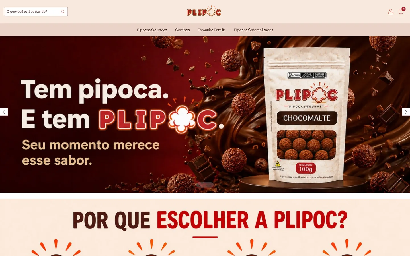 Home do site da PLIPOC