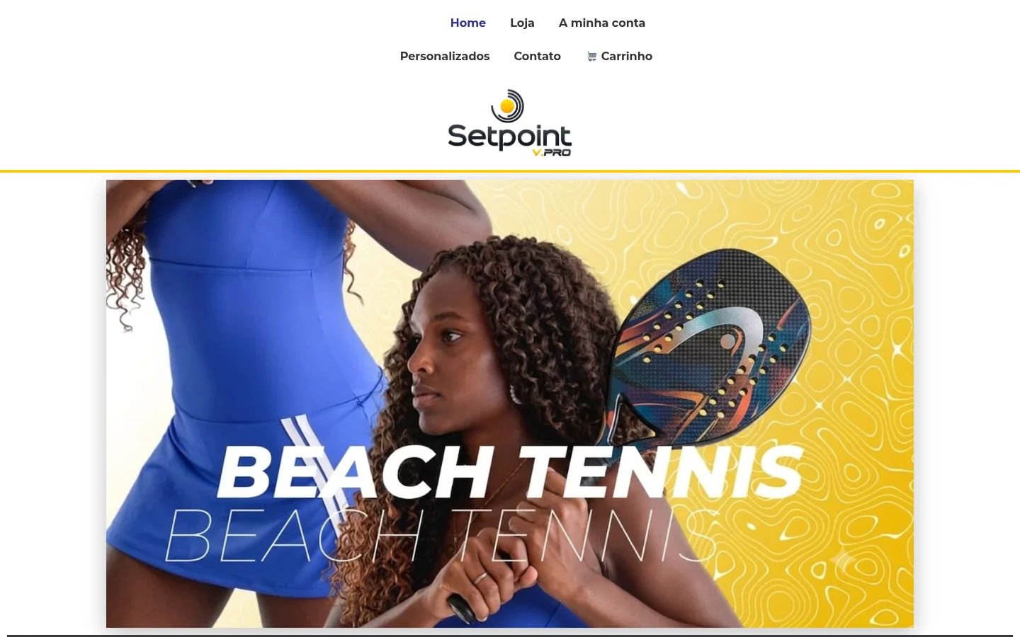 Home do site da Setpoint V.Pro