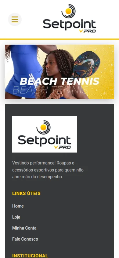 Setpoint V.Pro: no celular