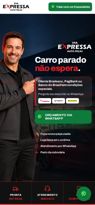 Via Expressa: no celular